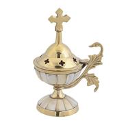Christian Orthodox Gr enser Insence Burner (9319mop)