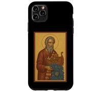 Christian Orthodox Icon of Prophet Noah holding the Ark Case for iPhone 11 Pro Max