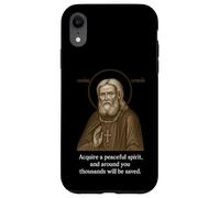 Christian Orthodox Icon of St. Seraphim of Sarov Case for iPhone XR