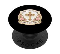Christian Orthodox Lord Have Mercy Kyrie Eleison Jesus Greek PopSockets Adhesive PopGrip