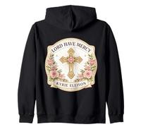Christian Orthodox Lord Have Mercy Kyrie Eleison Jesus Greek Zip Hoodie