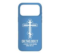 Christian Orthodoxy Funny Definition Eastern Orthodox Cross Case for iPhone 17 Pro Max