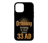 Christian Orthodoxy Keeping It Real Since 33 AD Gift Case for iPhone 12 mini
