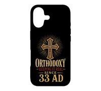 Christian Orthodoxy Keeping It Real Since 33 AD Gift Case for iPhone 17
