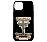 Christian Orthopedist Doctor Orthopedics Is My Ministry MD Case for iPhone 15 Plus