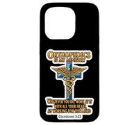 Christian Orthopedist Doctor Orthopedics Is My Ministry MD Case for iPhone 15 Pro