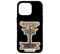 Christian Orthopedist Doctor Orthopedics Is My Ministry MD Case for iPhone 16 Pro