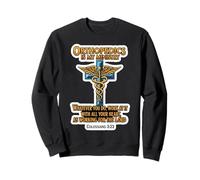 Christian Orthopedist Doctor Orthopedics Is My Ministry MD Sweatshirt