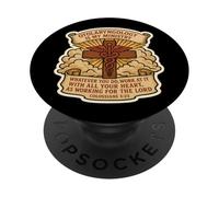 Christian Otolaryngologist ENT Is My Ministry Doctor Jesus PopSockets Adhesive PopGrip