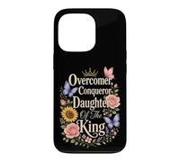 Christian Overcomer Conqueror Daughter Of The King Gift Case for iPhone 13 Pro