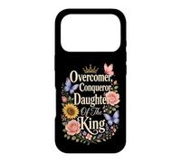 Christian Overcomer Conqueror Daughter Of The King Gift Case for iPhone 17 Pro