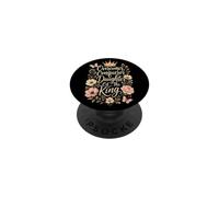 Christian Overcomer Conqueror Daughter Of The King Gift PopSockets Adhesive PopGrip