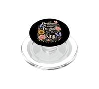 Christian Overcomer Conqueror Daughter Of The King Gift PopSockets PopGrip for MagSafe