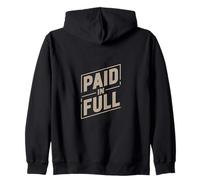 Christian Paid In Full Faith Jesus Easter Salvation Zip Hoodie
