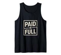 Christian Paid in Full Jesus Redemption Cross Tank Top