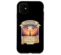 Christian Parenting Is My Ministry Father's Day Dad Papa God Case for iPhone 11