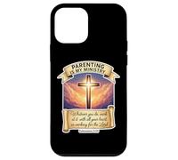Christian Parenting Is My Ministry Father's Day Dad Papa God Case for iPhone 12 mini