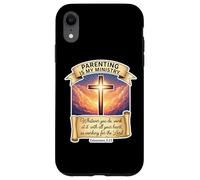 Christian Parenting Is My Ministry Father's Day Dad Papa God Case for iPhone XR