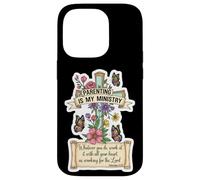 Christian Parenting Is My Ministry Mother's Day Mom Mum Mama Case for iPhone 14 Pro