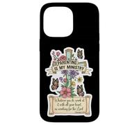 Christian Parenting Is My Ministry Mother's Day Mom Mum Mama Case for iPhone 14 Pro Max