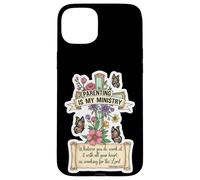 Christian Parenting Is My Ministry Mother's Day Mom Mum Mama Case for iPhone 15 Plus