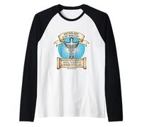 Christian Pathologist Pathology is My Ministry Doctor Jesus Raglan Baseball Tee