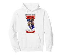 Christian Patriotic 250 Years Freedom Liberty Faith Pullover Hoodie