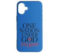 Christian Patriotic One Nation Under God 250 Year Anniversa Case for iPhone 16 Plus