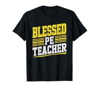 Christian Pe Teacher Faith Physical Education Blessed School T-Shirt