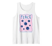 Christian Peace Blueberries Colossians 3:15 Verse Tank Top