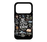 Christian Peace Scripture Calm Anxious Heart Be Still Know Case for iPhone 17 Pro