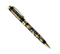 Christian Pen - Religious Writing Supplies, Inspirational Scripture Pen Cross Engraved Design, God Blessed Bible Commemorative Box | Faith Writing Instrument For Women, Men, K