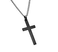 Christian Pendant for Men, Chain Necklaces for Men - Stainless Steel Chain Necklaces Pendants for Men Christian | Men's Accessories All-Match Bible Pendant a pru, Consulte la descripción, Stainless