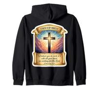 Christian Personal Trainer Coach Fitness Is My Ministry Gym Zip Hoodie