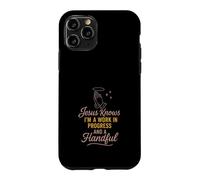 Christian Petty Prayed Up Faith Humor Sass God Knows Me Case for iPhone 11 Pro