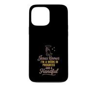 Christian Petty Prayed Up Faith Humor Sass God Knows Me Case for iPhone 13 Pro Max