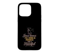 Christian Petty Prayed Up Faith Humor Sass God Knows Me Case for iPhone 15 Pro Max