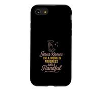 Christian Petty Prayed Up Faith Humor Sass God Knows Me Case for iPhone SE (2020) / 7/8