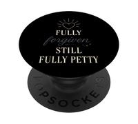 Christian Petty Prayed Up Faith Humor Sass God Knows Me PopSockets Adhesive PopGrip