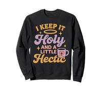 Christian Petty Prayed Up Faith Humor Sass God Knows Me Sweatshirt