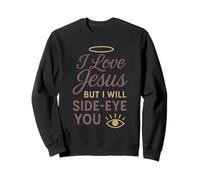 Christian Petty Prayed Up Faith Humor Sass God Knows Me Sweatshirt
