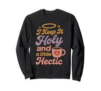 Christian Petty Prayed Up Faith Humor Sass God Knows Me Sweatshirt