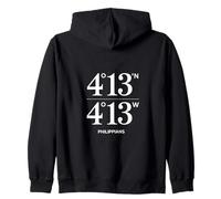 Christian Philippians 4:13 Inspirational Zip Hoodie