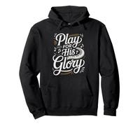 Christian Piano Teacher Who Plays Glory Lord Faith Worship Pullover Hoodie