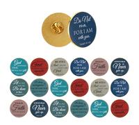 Christian Pins Christ Bible Verses Gift Bulk, One Size, Metal, no gemstone