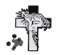 Christian Pins - Sacred Symbol Brooch, Blessed Icon Accessory | Unique Decorative Faithes Keepsake, Charming Religious Attire Accent, Memorable Special Occasion Ornament for Worship Ceremony