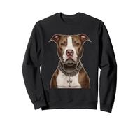 Christian Pitbull Dog Pit Bull Pittie Cross Religious Sweatshirt