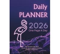 CHRISTIAN PLANNER 2026: Daily Planner For Men With Scripture Verses (January To December): Daily Strength for Men, Daily Calendar Hourly Appointment Book, 365 Days With The LORD