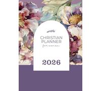 Christian Planner for Women 2026 (Hardbound Black and White Interior): Stay organized while keeping sight of what matters most as a Christian (Purple cover)