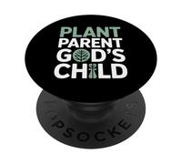 Christian Plant Parent God's Child Design PopSockets Adhesive PopGrip